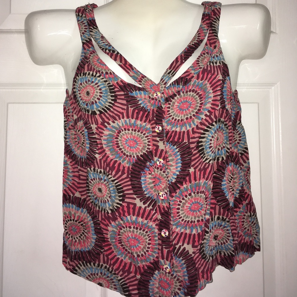 American Rag Abstract Top